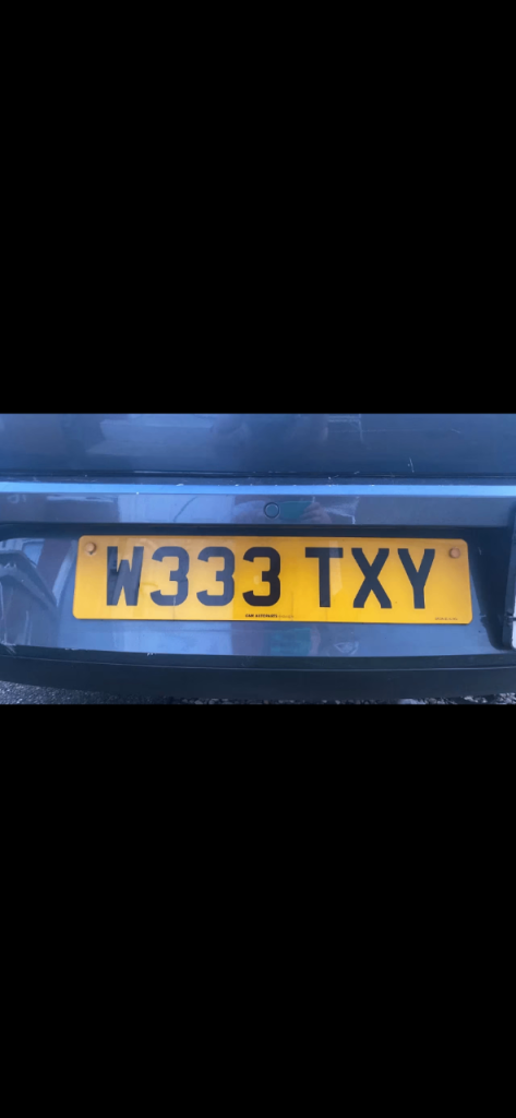 Private Registration Plate & Seat Toledo 2018