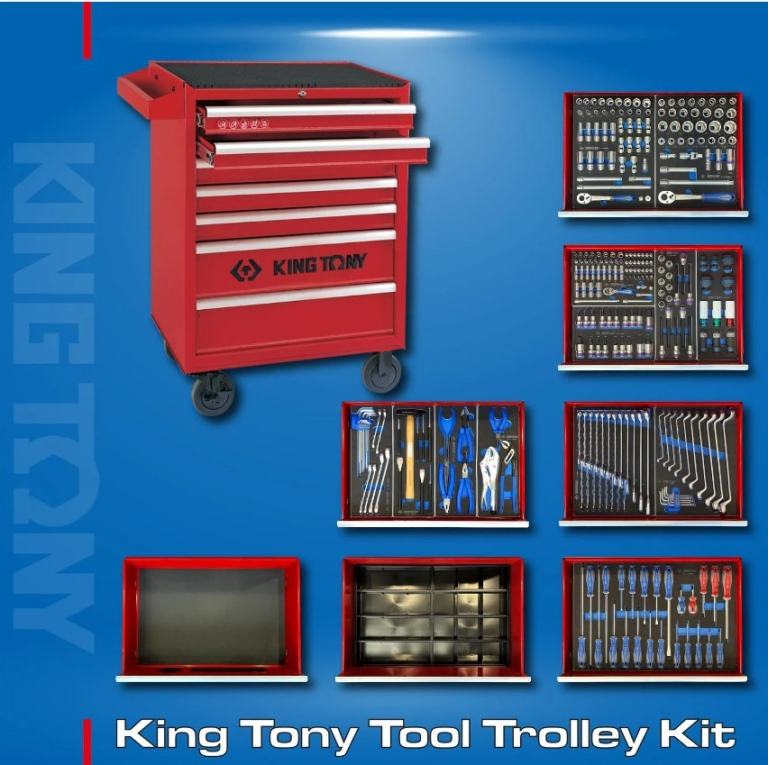 King Tony 286 Piece Tool Chest Kit With Tools