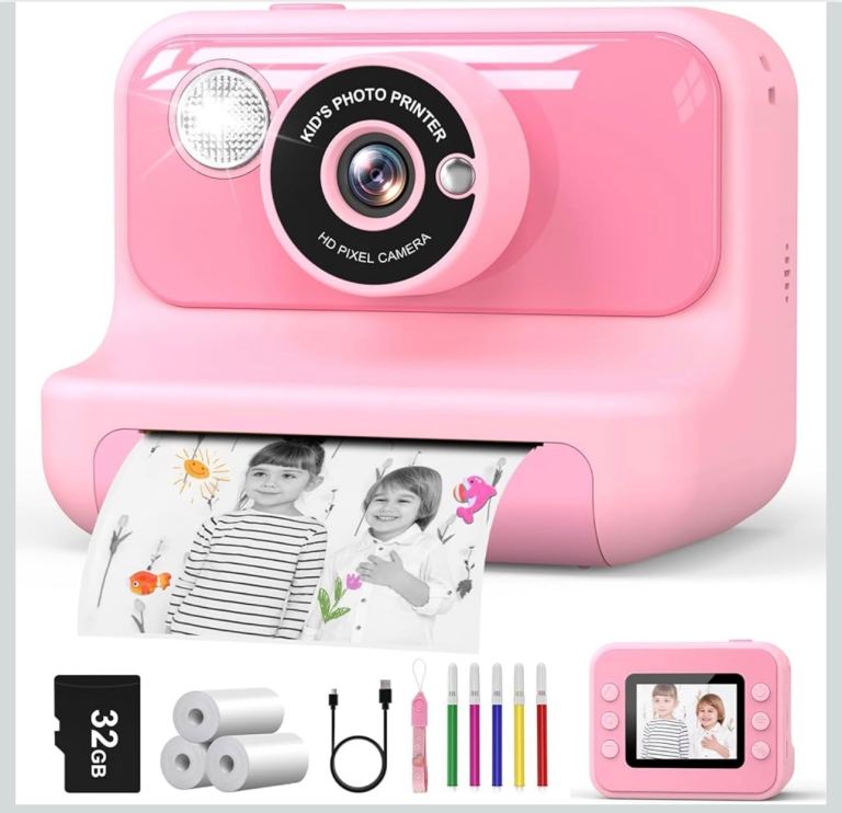 Kids Camera Instant Print New