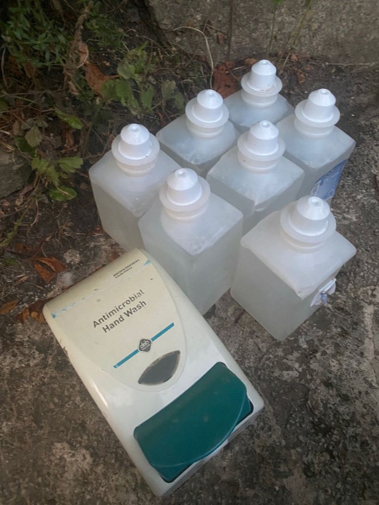 Free soap dispenser 