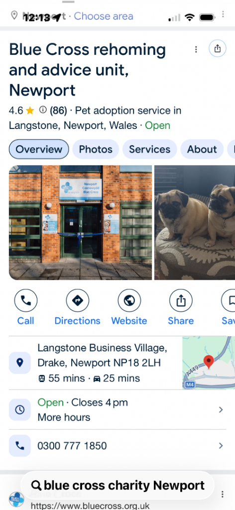 Hutches Needed for Blue Cross Charity