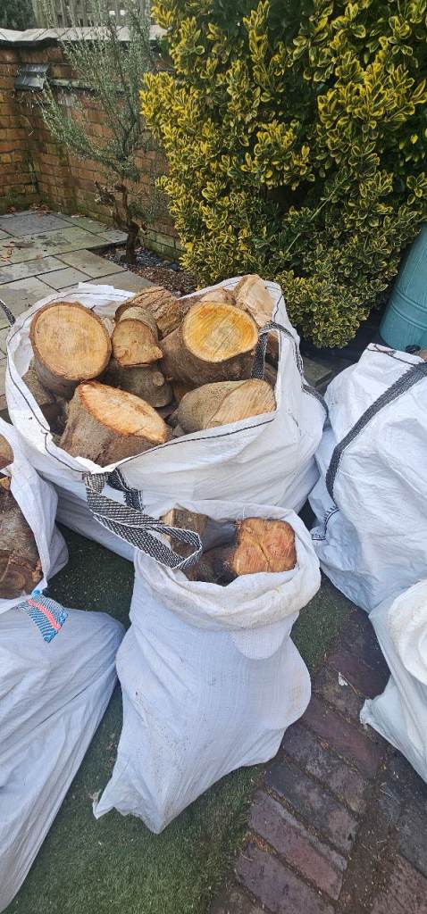 Hardwood Logs Bulk Bags