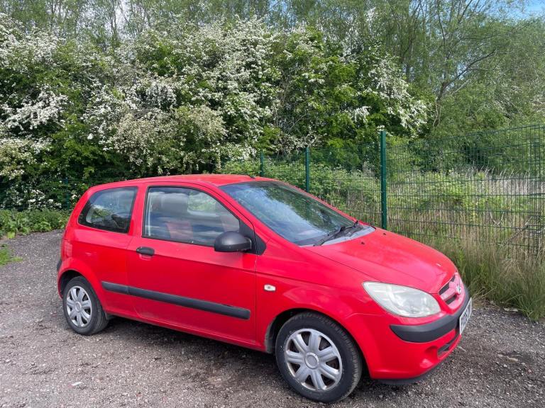 HYUNDAI GETZ 1.1 SPECIAL EDITION 06 REG RED 3 DOOR GENUINE 68932 MOT FEBRUARY 27TH 2027 TAX£170