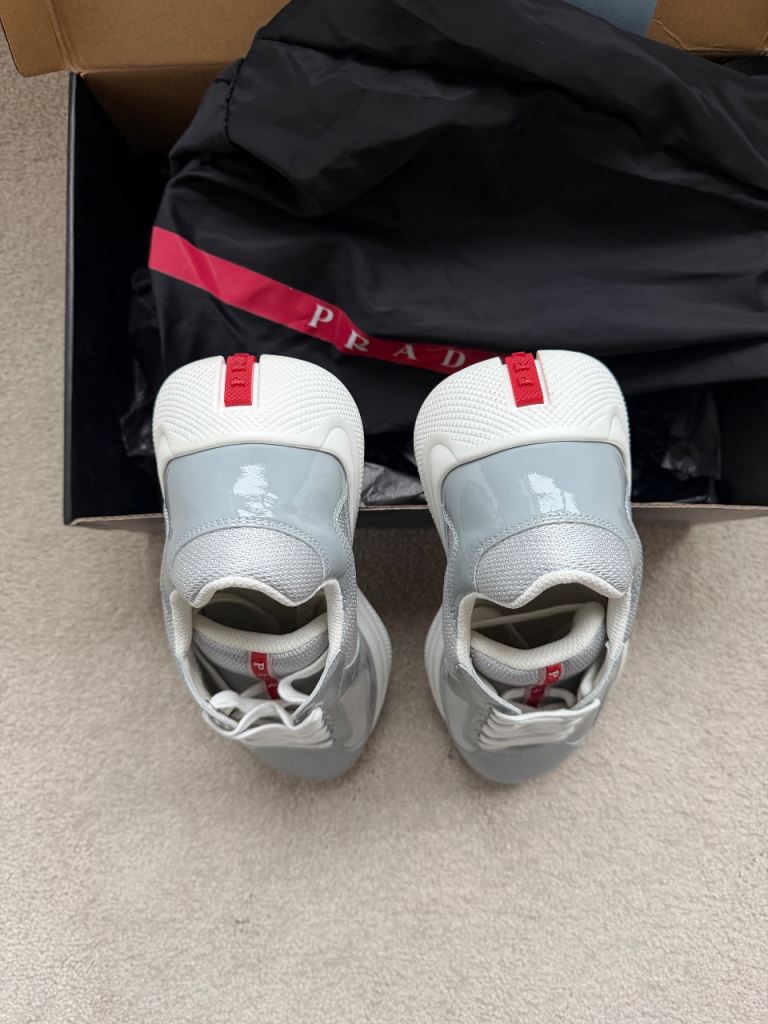Prada America cup Men’s trainers grey eu44 uk 9/10