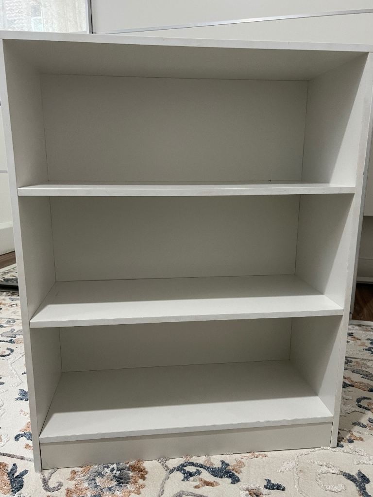 White bookcase 