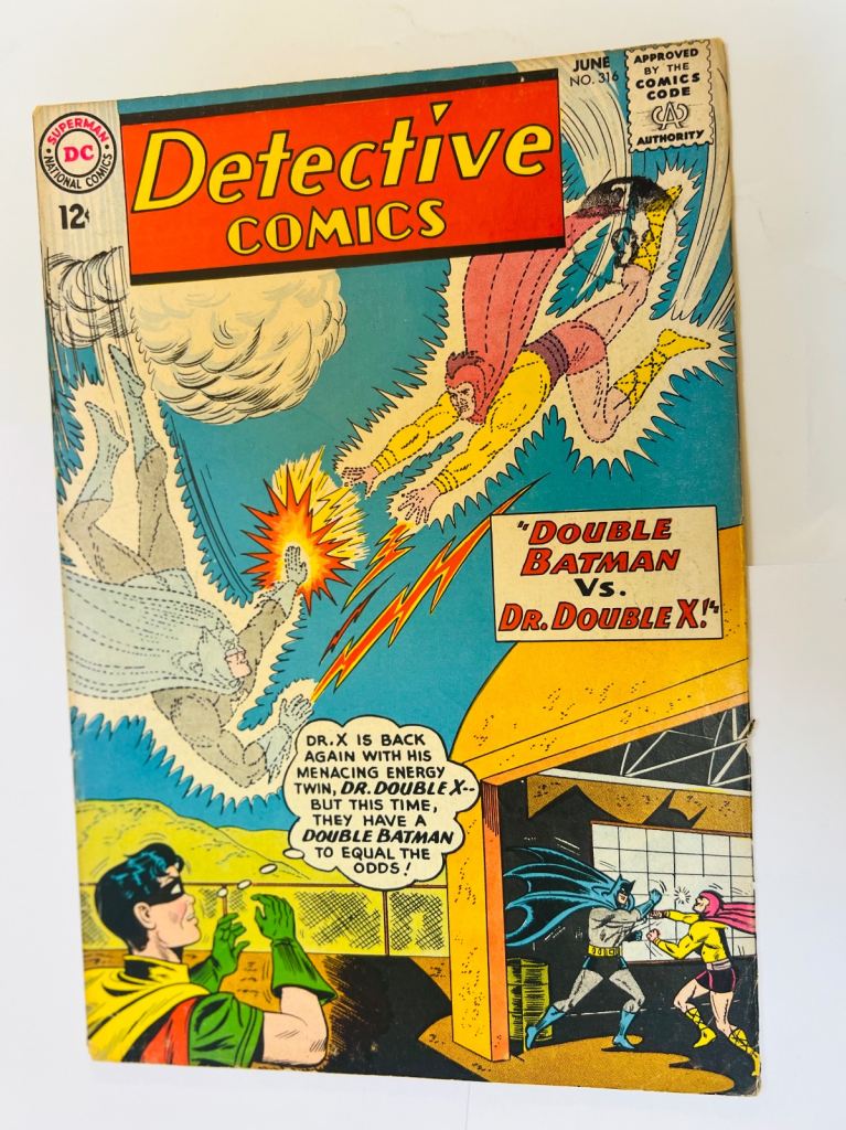 DC - Detective Comics #316 (1963) Batman vs Double X