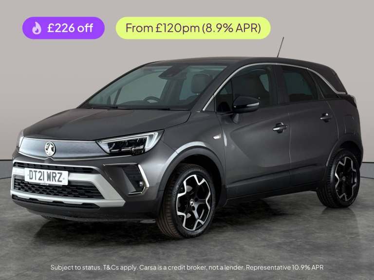 2021 Vauxhall Crossland 1.2 Turbo Elite Nav SUV 5dr Petrol Manual Euro 6 (s/s) (130 ps) - HEATED ...