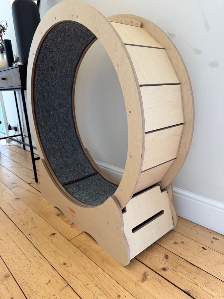 Large cat exercise wheel 