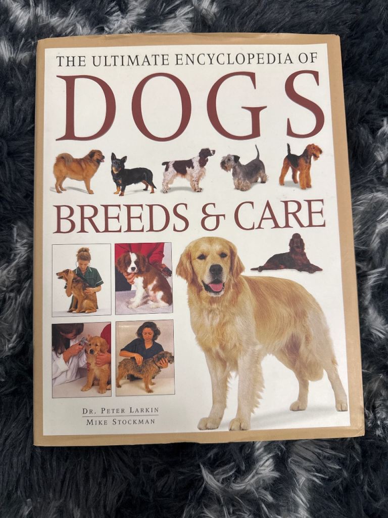 Dog breed and card book 