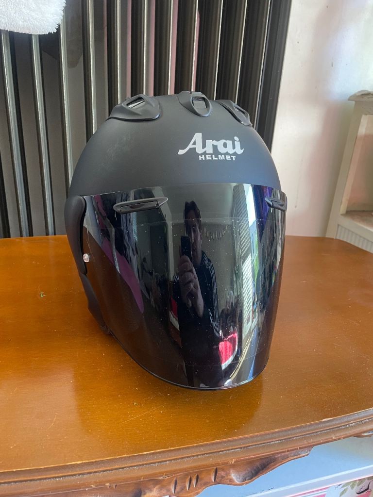 Arai open face helmet