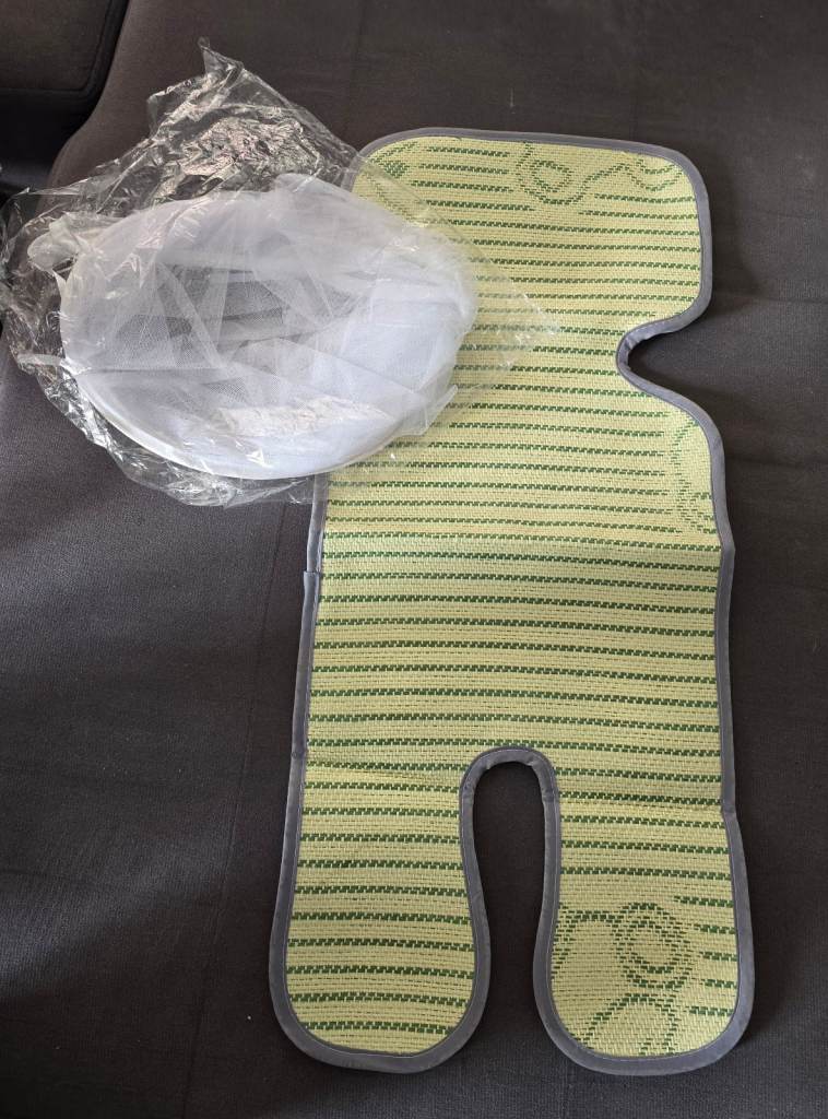 Newborn Baby Pram Pushchair Buggy Stroller 3in1 Travel System Car Seat Included and rocking chair 