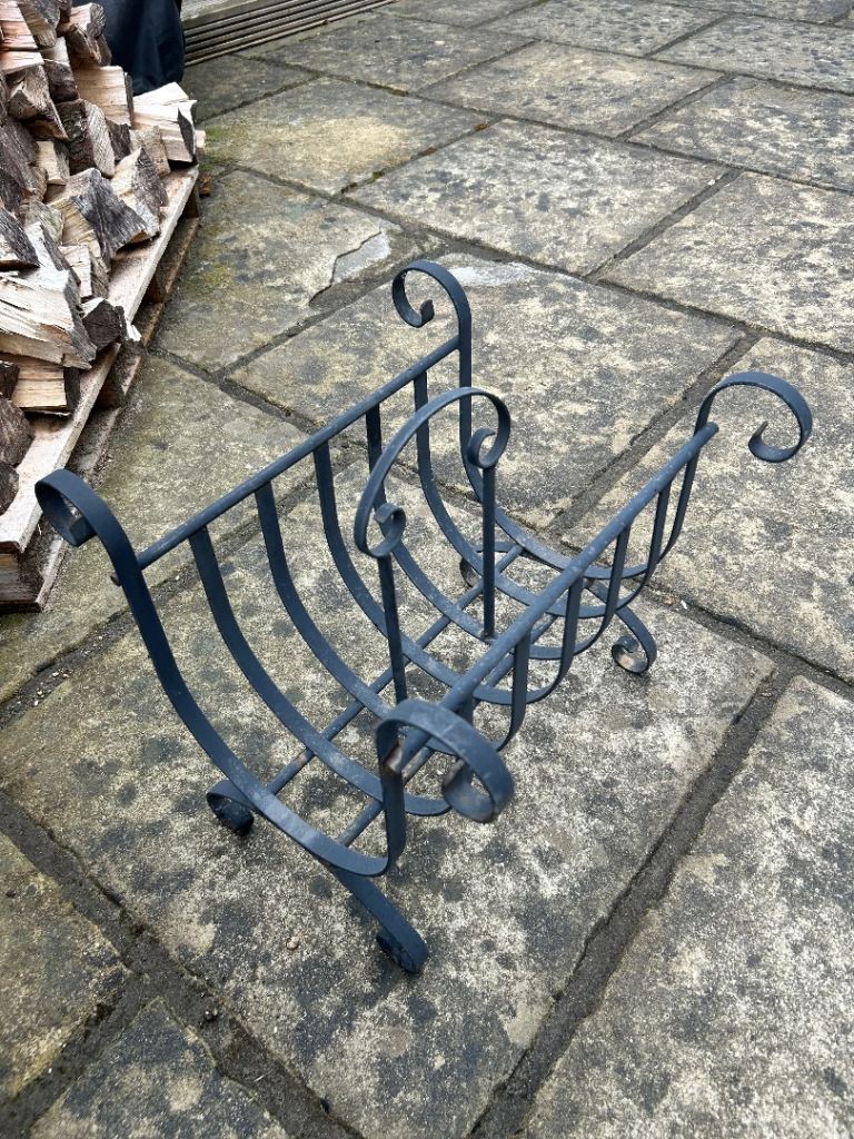 Metal Firewood Holder / Log Basket