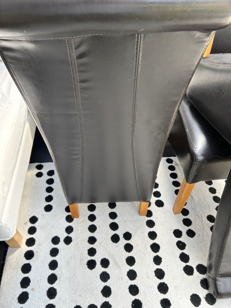 High back dining chairs 