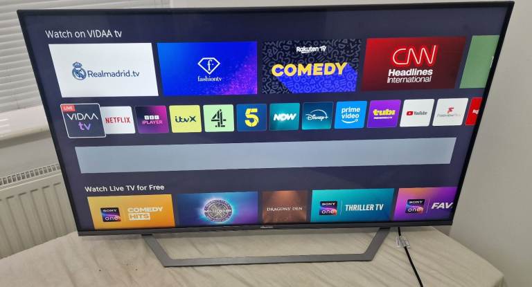 Hisense 43" QLED 4k smart tv _ can deliver