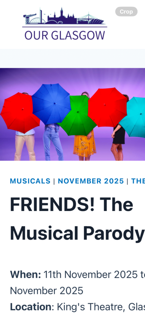 Friends the musical 