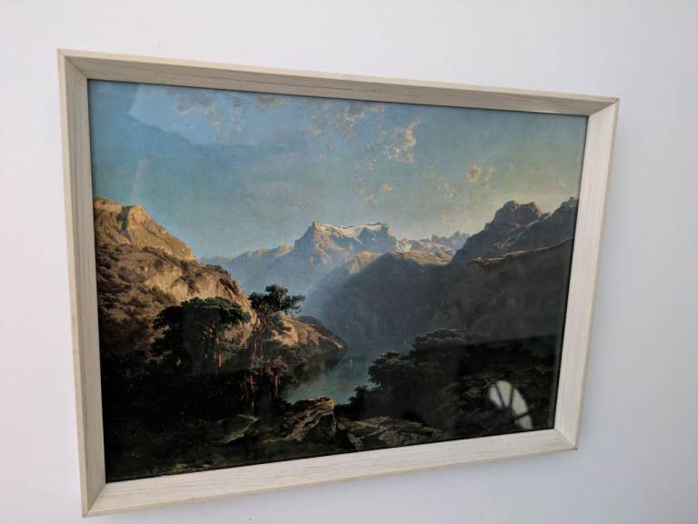 Alexandre Calame print - Am Urnesee 1849