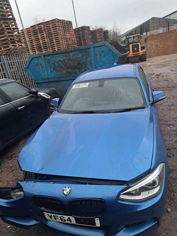 BMW 120D MSPORT PRE LCI F21 BREAKING PARTS LIGHT WING DOOR STEERING AIRBAG KIT HEAD UNIT TRIM