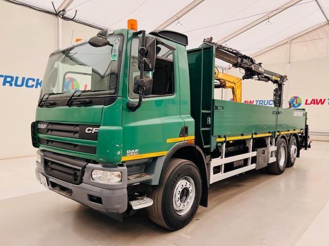 DAF CF75 310 Rear Lift Day Cab Dropside Brick Grab