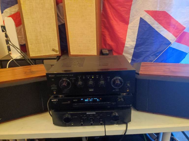TEAC A-R610 Integrated Amplifier Stereo Black 120w Amp