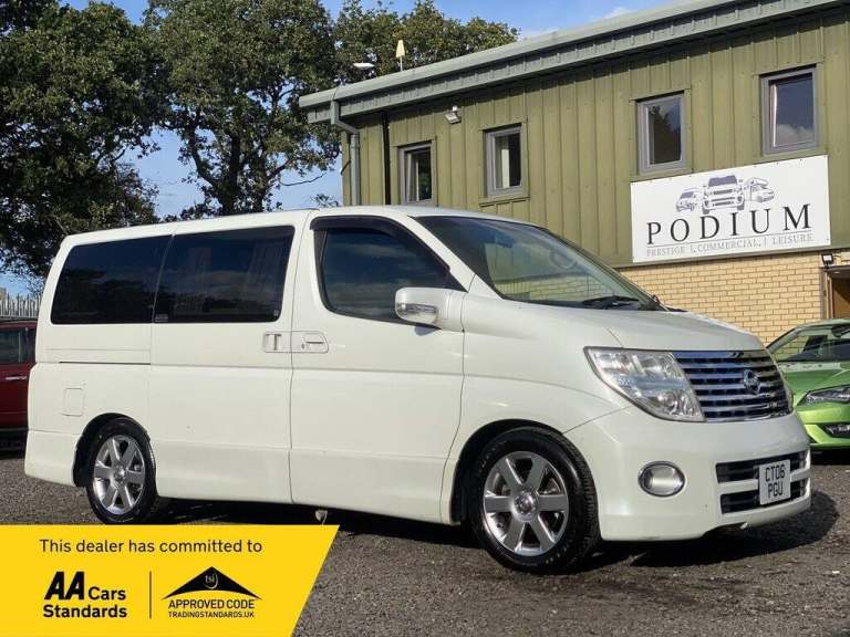 2026 Nissan Elgrand 2.5 AUTOMATIC CAMPER SINK-STOVE-SOLAR-FRIDGE-CAMERA-TV Motorhome Petrol Autom...