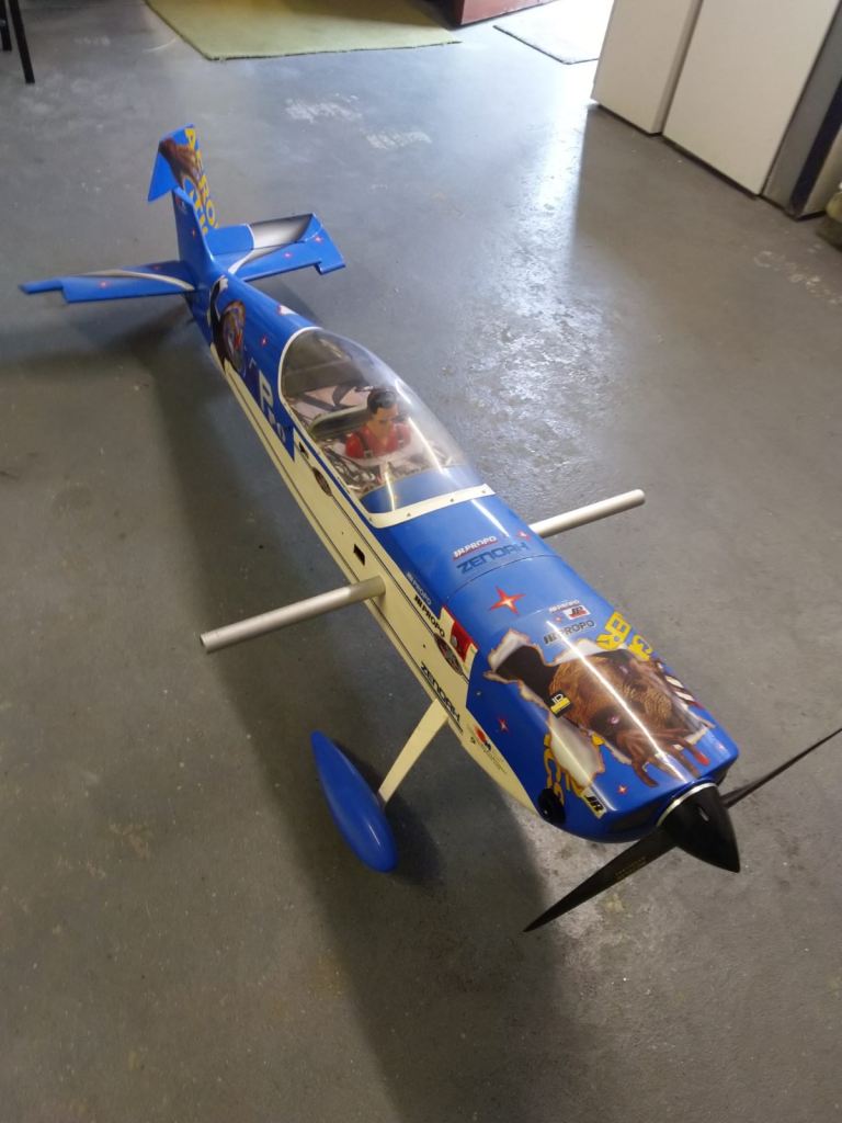 Model petrol rc plane 