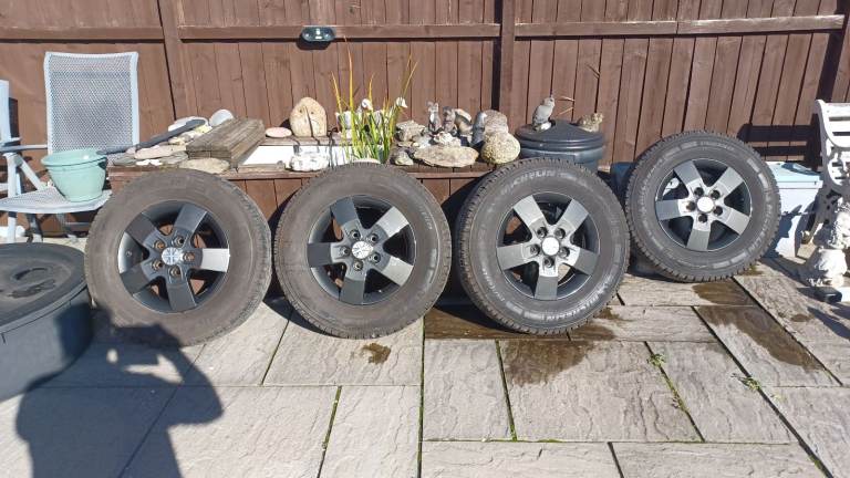 MOTORHOME ALLOY WHEELS FROM FIAT DUCATO SWIFT 630L 2004 , 130 PCD 