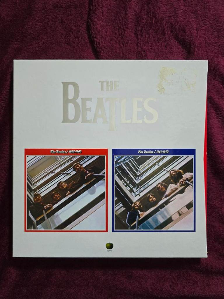 The Beatles Blue and Red Albums 2023 Vinyl Box Set