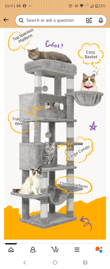Cat tree -brand new