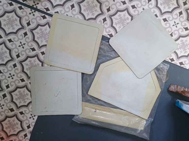 Heavy Rubber 'Base' Throw Down Pads Baseball, Rounders, Softball, Goal posts