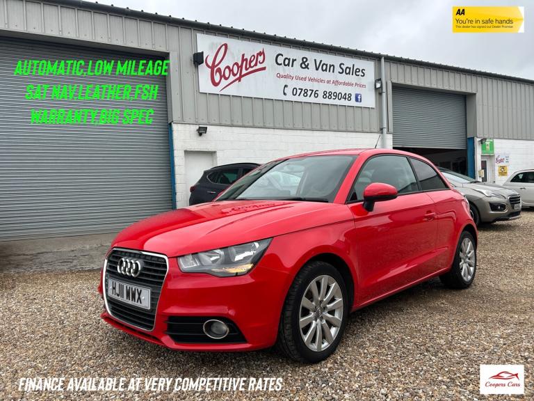 2011 Audi A1 1.4 TFSI Sport 3dr S Tronic HATCHBACK Petrol Automatic