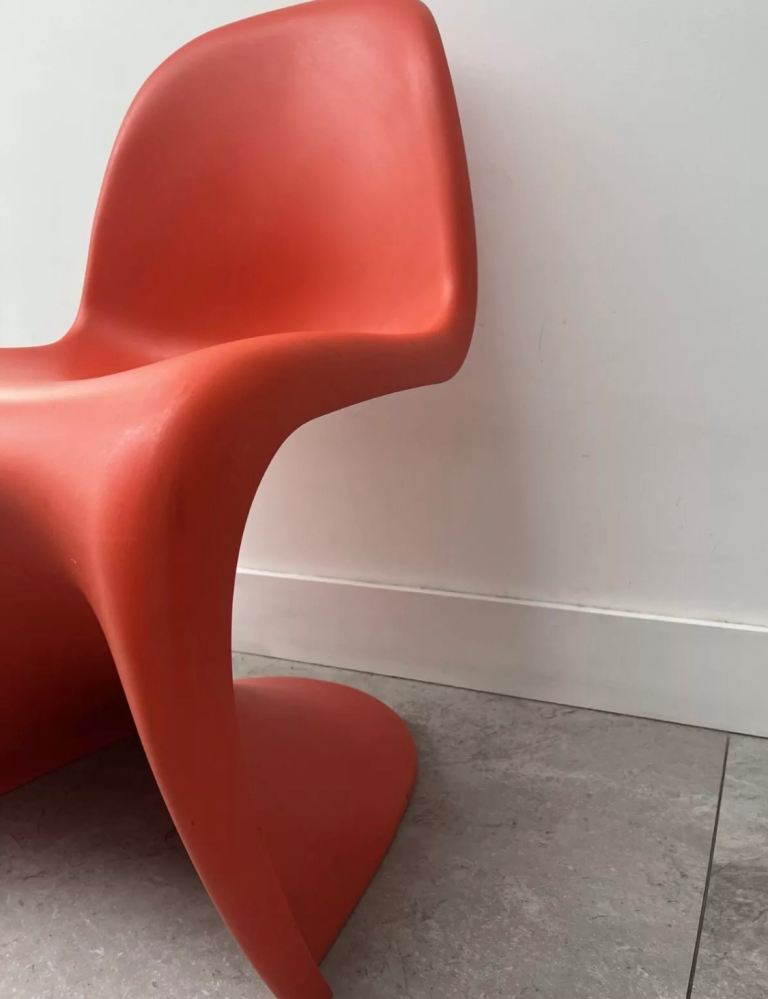 Orange Vernon Vitra Chair