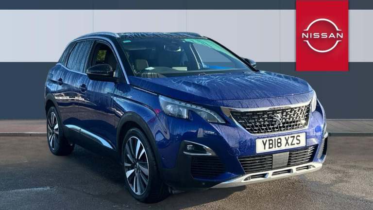 2018 Peugeot 3008 1.6 THP GT Line Premium 5dr EAT6 Petrol Estate Estate Petrol Automatic