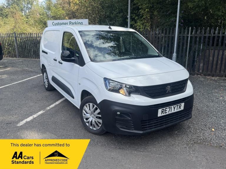 PEUGEOT PARTNER 1.5 BlueHDi 850 Professional Premium White Manual Diesel 2022