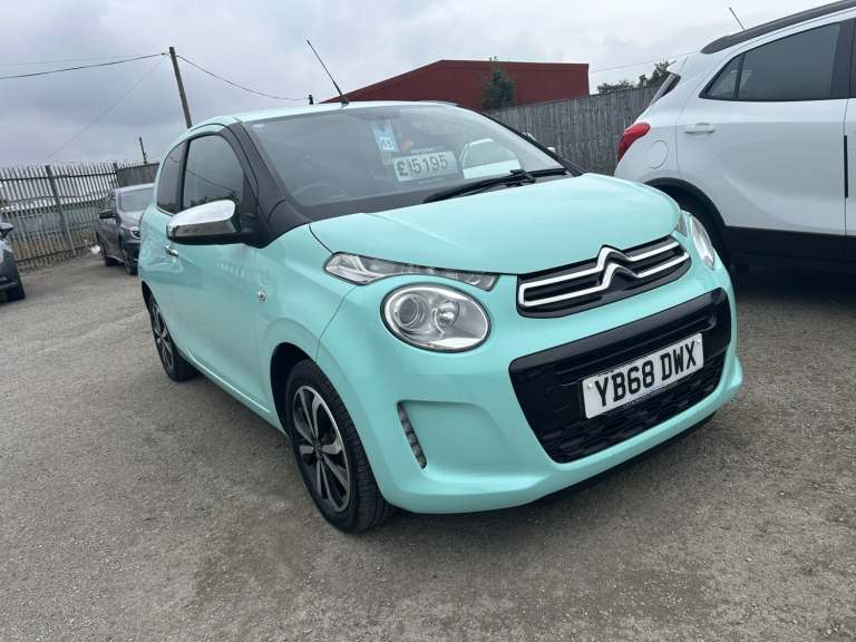 2018, CITROEN C1 1.0 VTi Flair Green Manual Petrol
