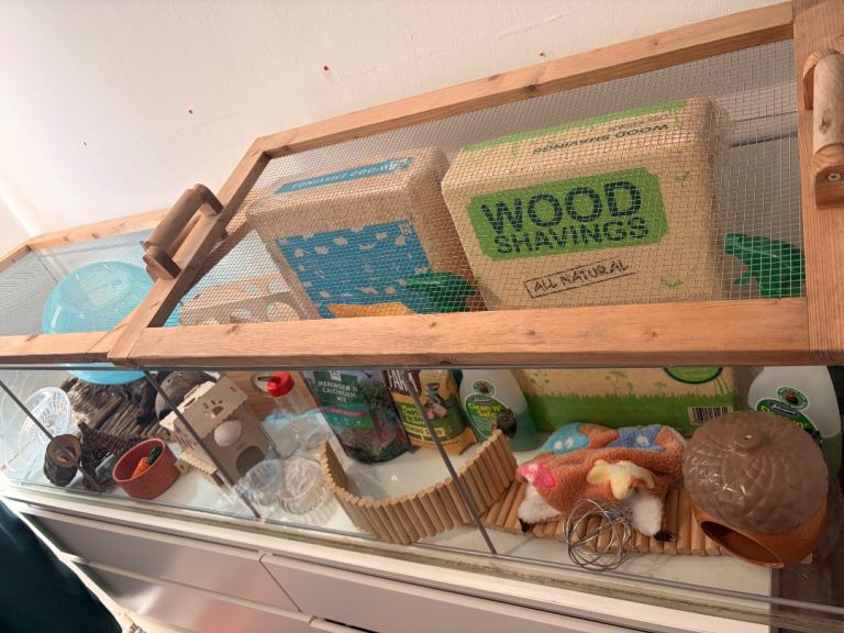 Hamster Cage and Accessories