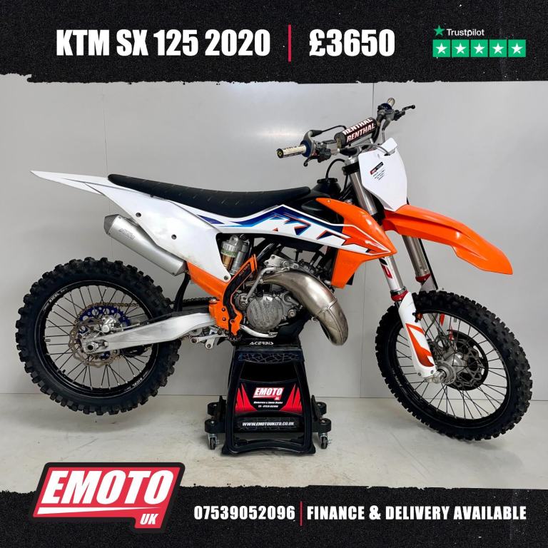 KTM SX 125 2020 Motocross Bike 125cc @EmotoUK - Finance Available