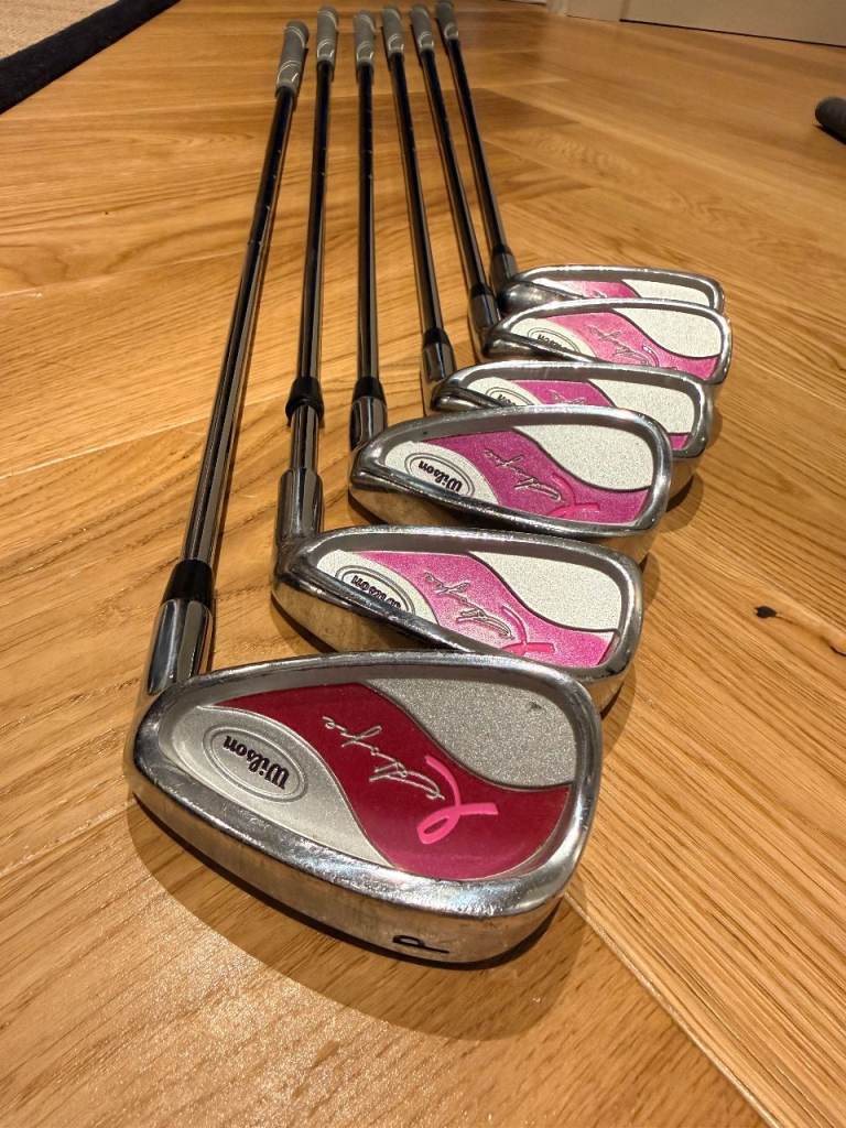 Wilson Hope Breast Cancer Awareness Women’s Pink Gold Club Set 