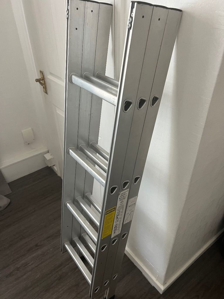 Aluminium 3 Section Loft Ladder