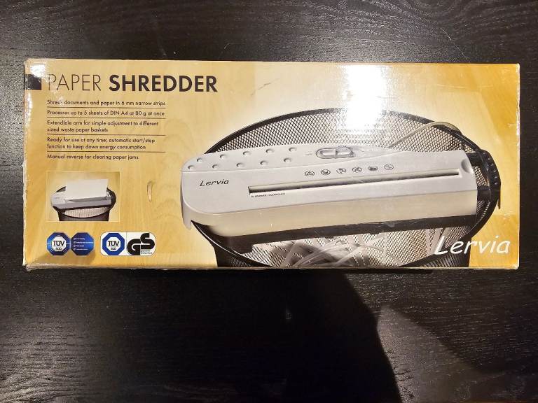 Extendable Paper Shredder