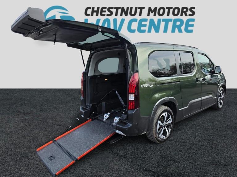 Peugeot Rifter GT WAV Wheelchair Access Auto 1.5 Diesel 3 Seats 900 Miles 2025