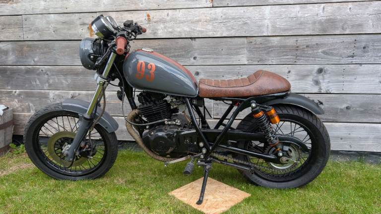Suzuki 250 Café Racer conversion 1993,