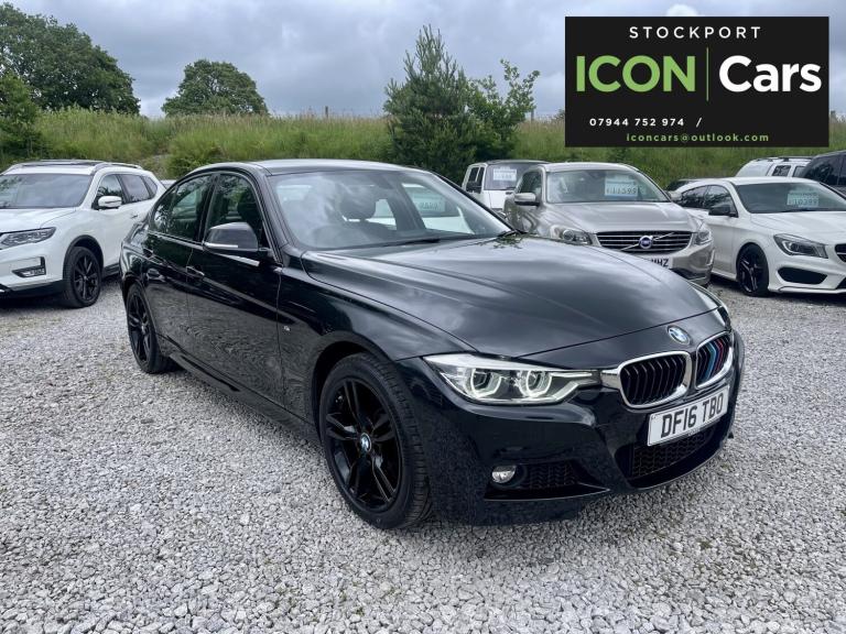 BMW 3 SERIES 3.0 330d xDrive M Sport Saloon Black Auto Diesel 2016