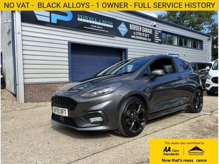 2021 Ford Fiesta 1.0 Ecoboost 125 Sport Van CAR DERIVED VAN PETROL Manual