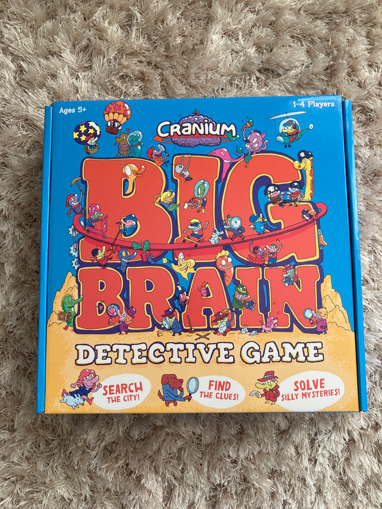 Cranium big brain detective game search find clues solve mysteries Christmas xmas family kids gift