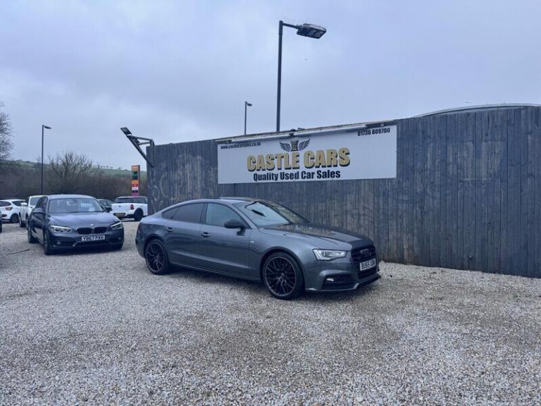  Audi A5 TDI Black Edition Plus Hatchback Diesel Manual