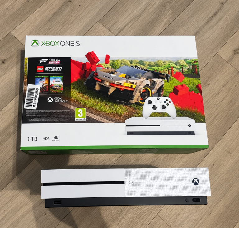 Xbox One S 1TB Console with Controller and Games – Good Condition