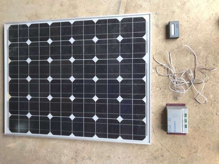 30A IVT Solar Controller and Remote with 20w Solar Panel thrown in (not literally)