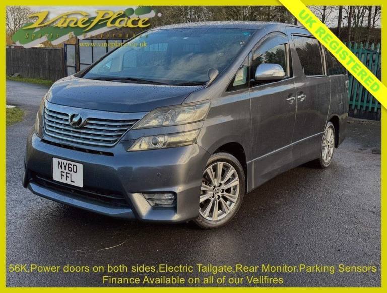 2011 Toyota Vellfire 2.4Z Platinum Selection 2 Type Gold, 7 Seat, Auto MPV Petrol Automatic