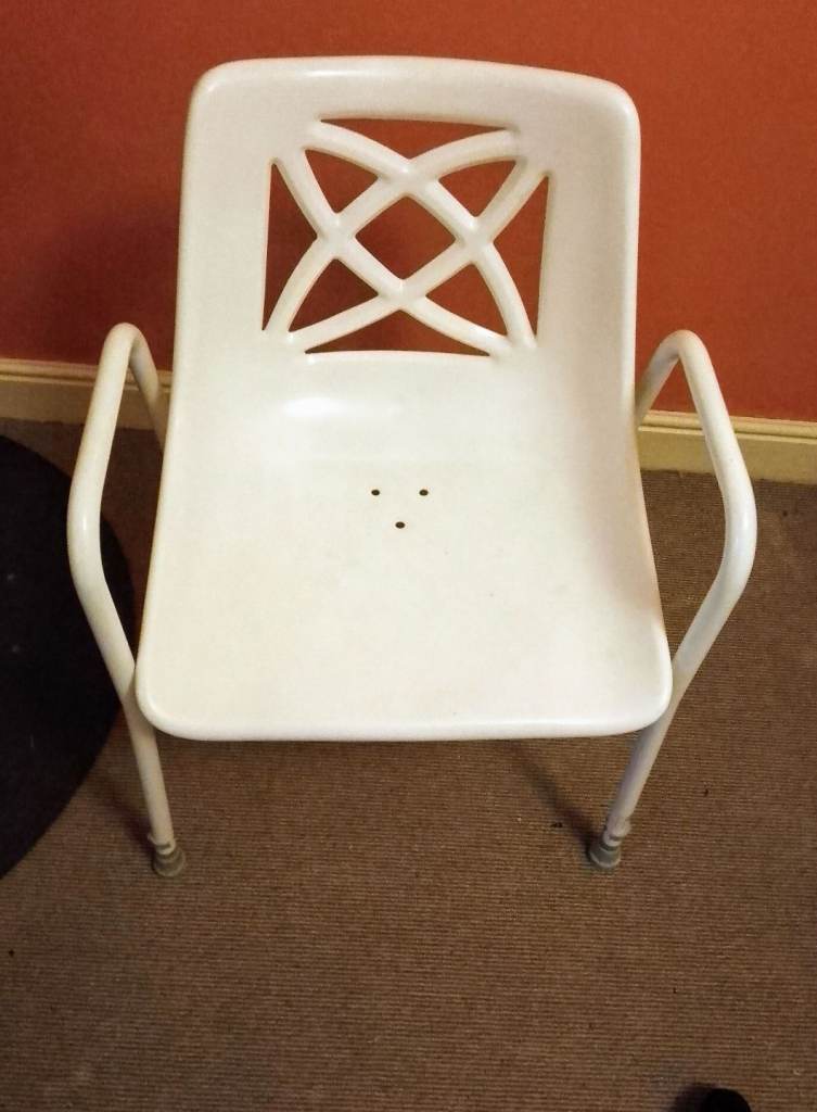 image for Shower chair with rubber feet 