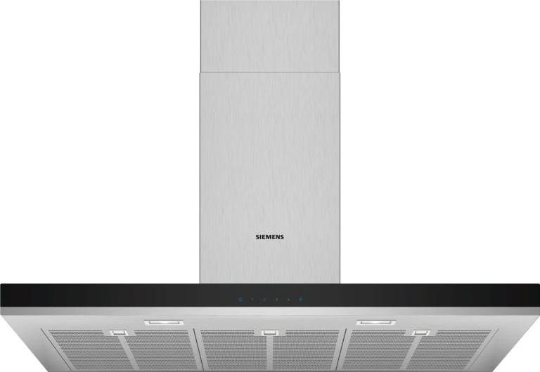 Siemens iQ300 LC97BHM50B 90cm Wide Stainless Steel Wall-Mounted Cooker Hood